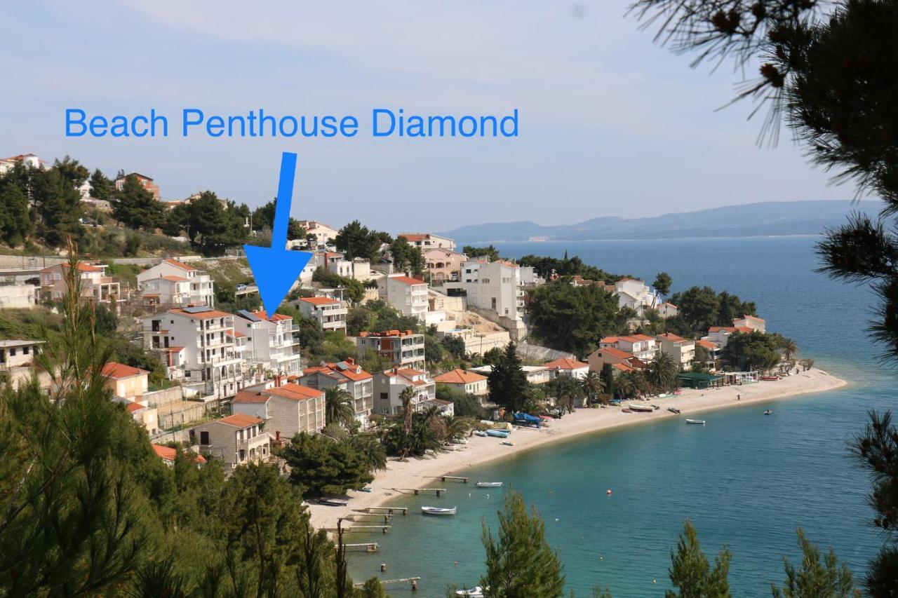 Beach Penthouse Diamond Оміш Номер фото